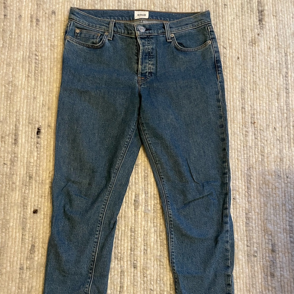 Hudson Cropped Jeans, Sz 27